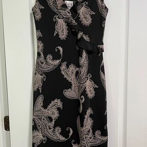 Sheri Martin Ruffled black dress